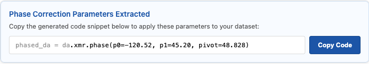 Screenshot of the widget (part 2)